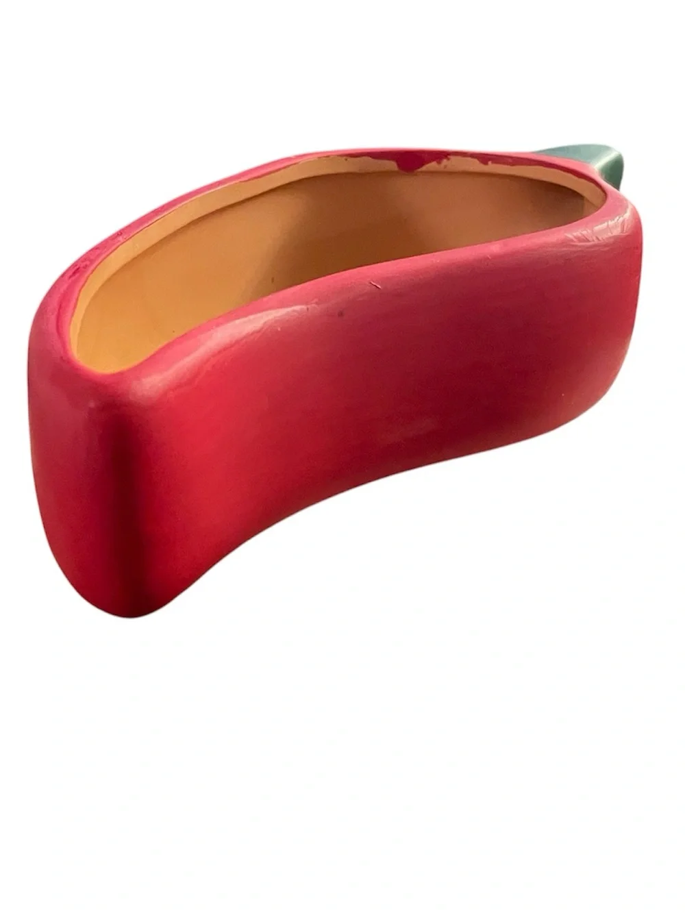 🌶️Ceramic Chili Pepper Dish in Red and Green.